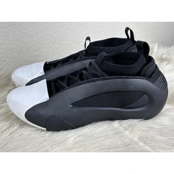 adidas Harden Vol. 8 After Hours Basketball Shoes Mens 8 Black White